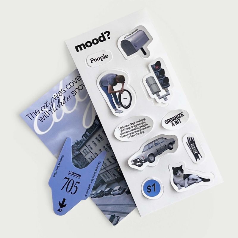 oab mood pack3 / scrap sticker set