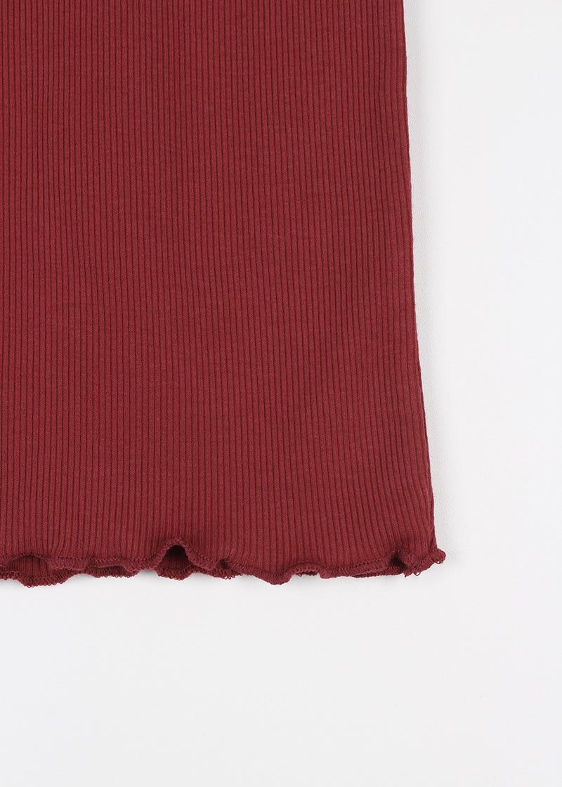 TULIP SHIRRING TEE