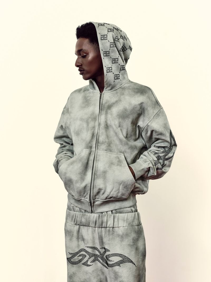 UNISEX - JETRON  - Rhinostone jogger