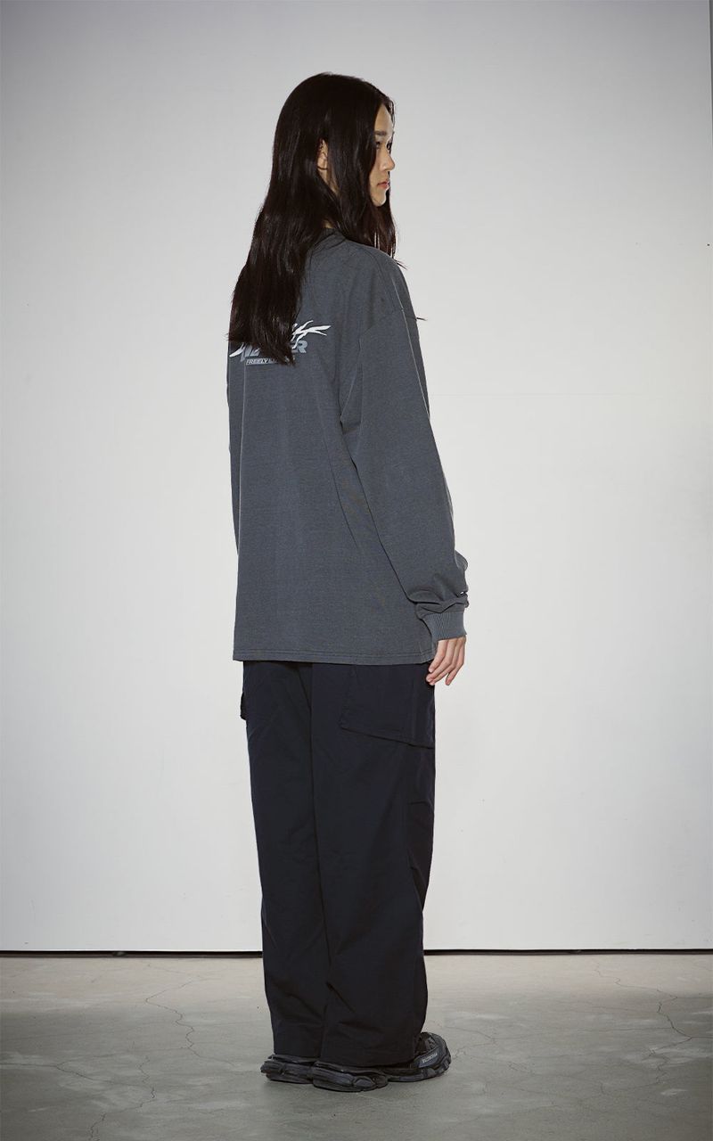 GRAFFITI LONG SLEEVE_GRAY