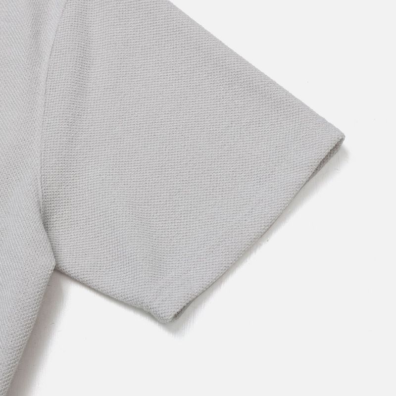 Comet Short-Sleeve Knit Zip-Up (6 Colors)