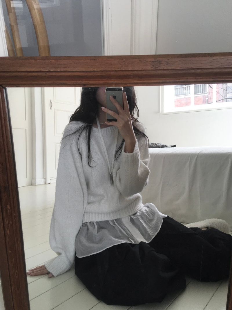 See-Through Layering Skirt