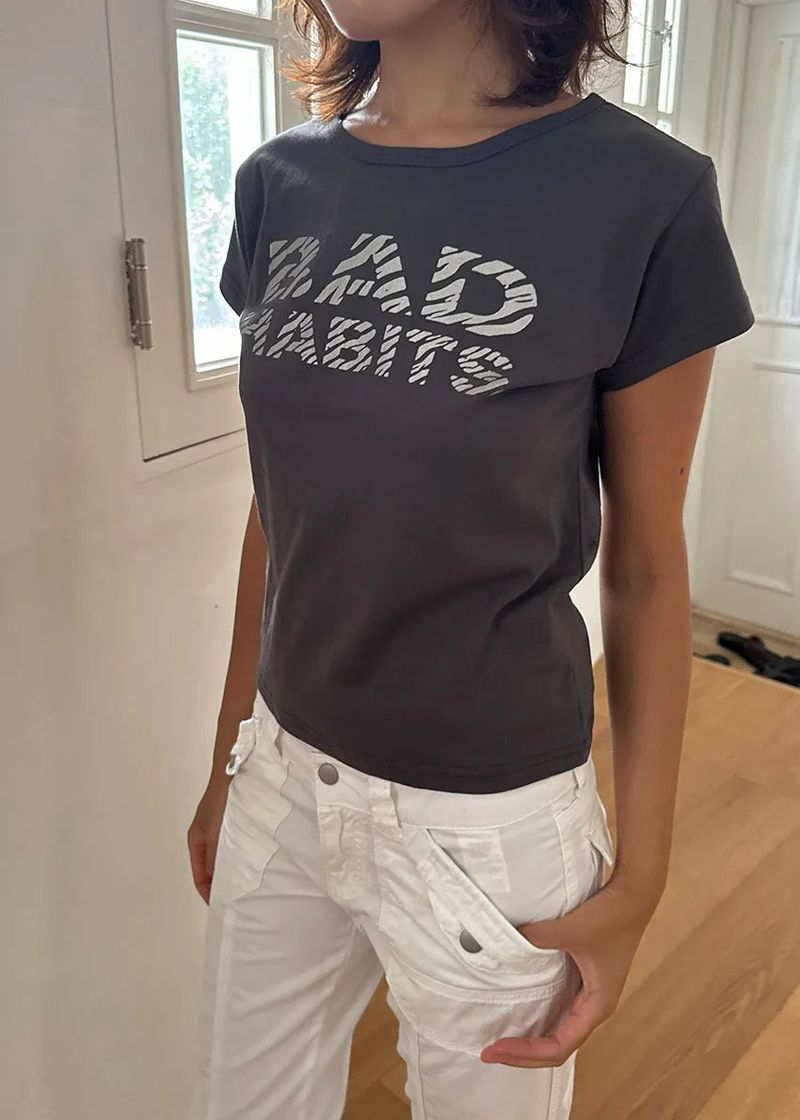 ZEBRA BAD TEE (3color)