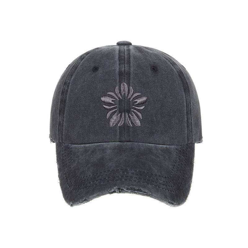 ULKIN（オルキン）の「[24SS LSD COLLECTION] MUGUNG Embroidery Pigment Ball Cap_Charcoal（Hats）」