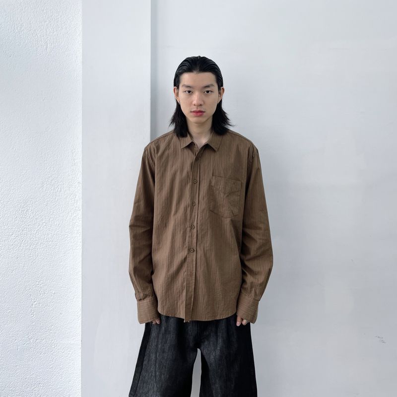 Textured Relaxed Shirt