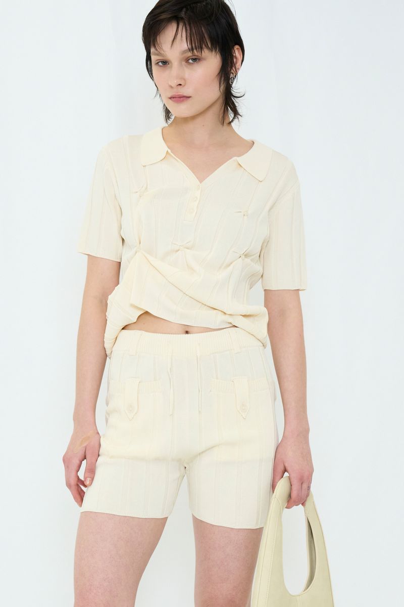 SMOOTH KNIT SHORT PANTS