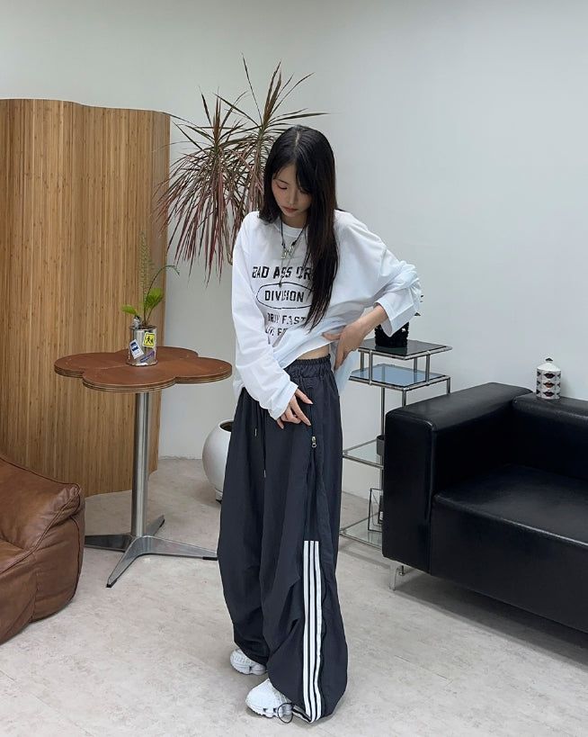 Kens Side Zipper Track Pants