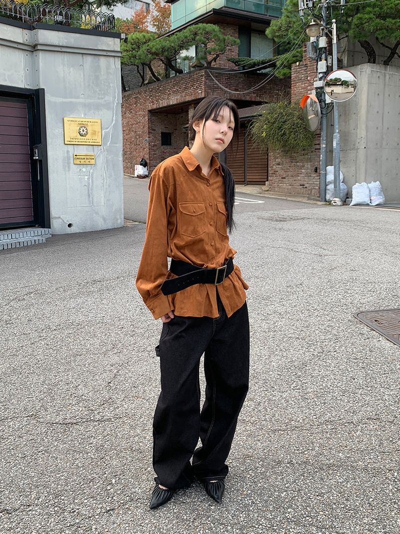 WESTERN SUEDE SHIRT (3C)