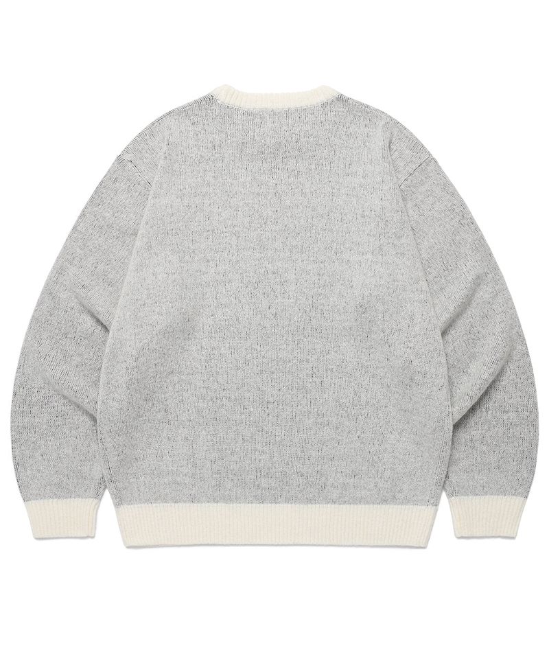 IVY BRUSHED KNIT SWEATER IVORY(CV2EFUK602A)