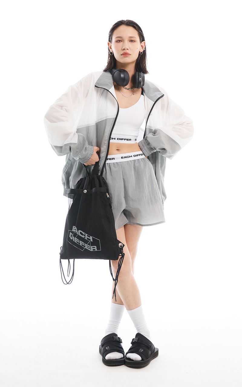 REFLECTIVE WIND BREAKER_GREY