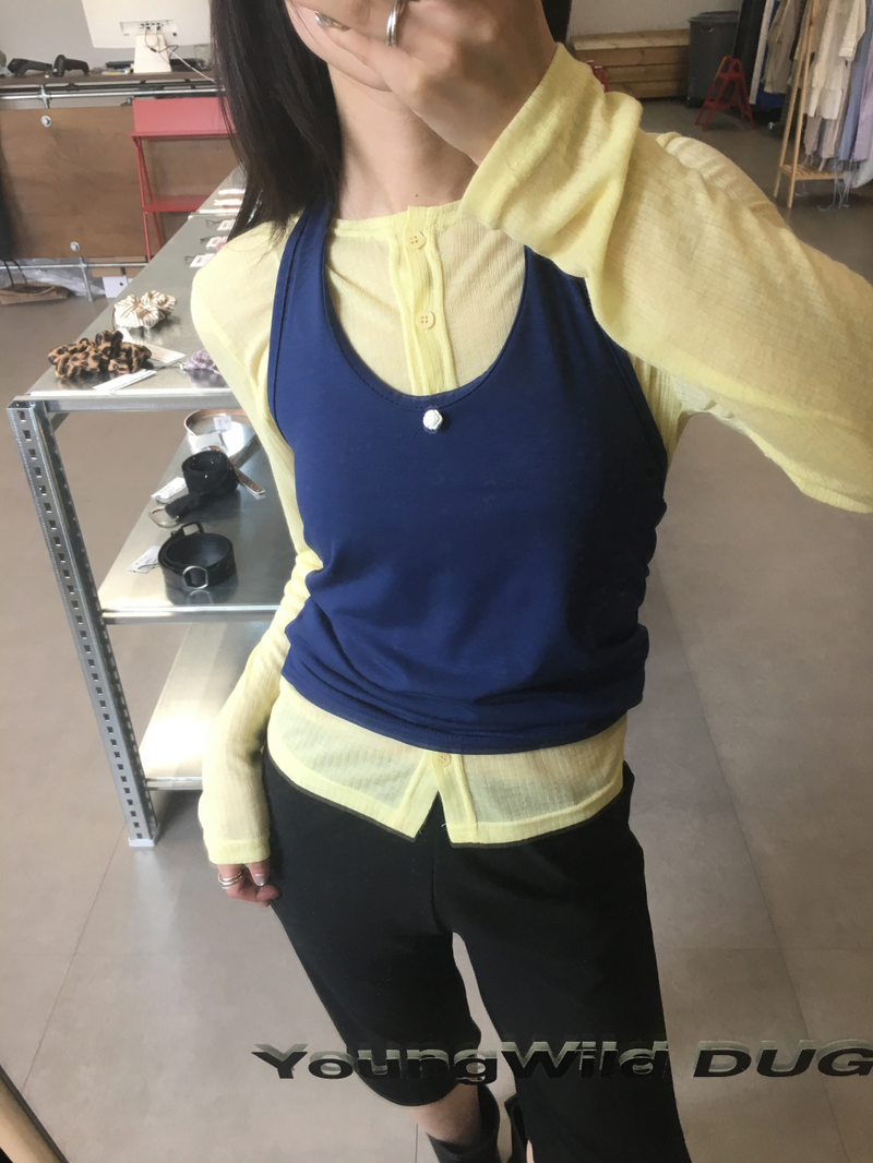 Urban Slit Capri Pants (1color)