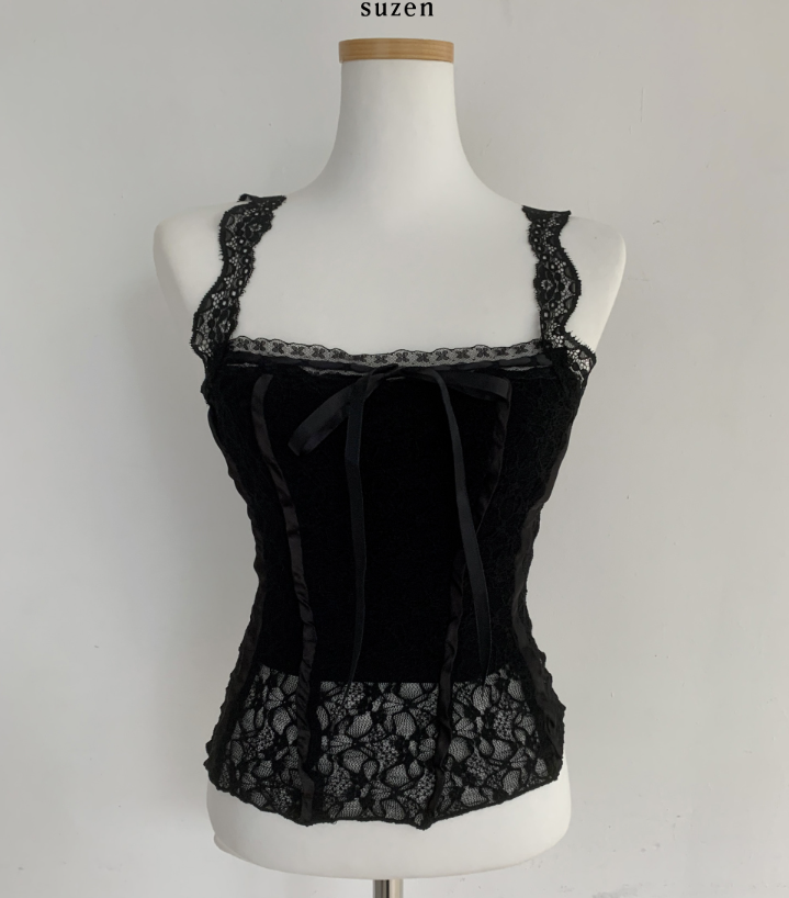 Alcano Lace Top (black)