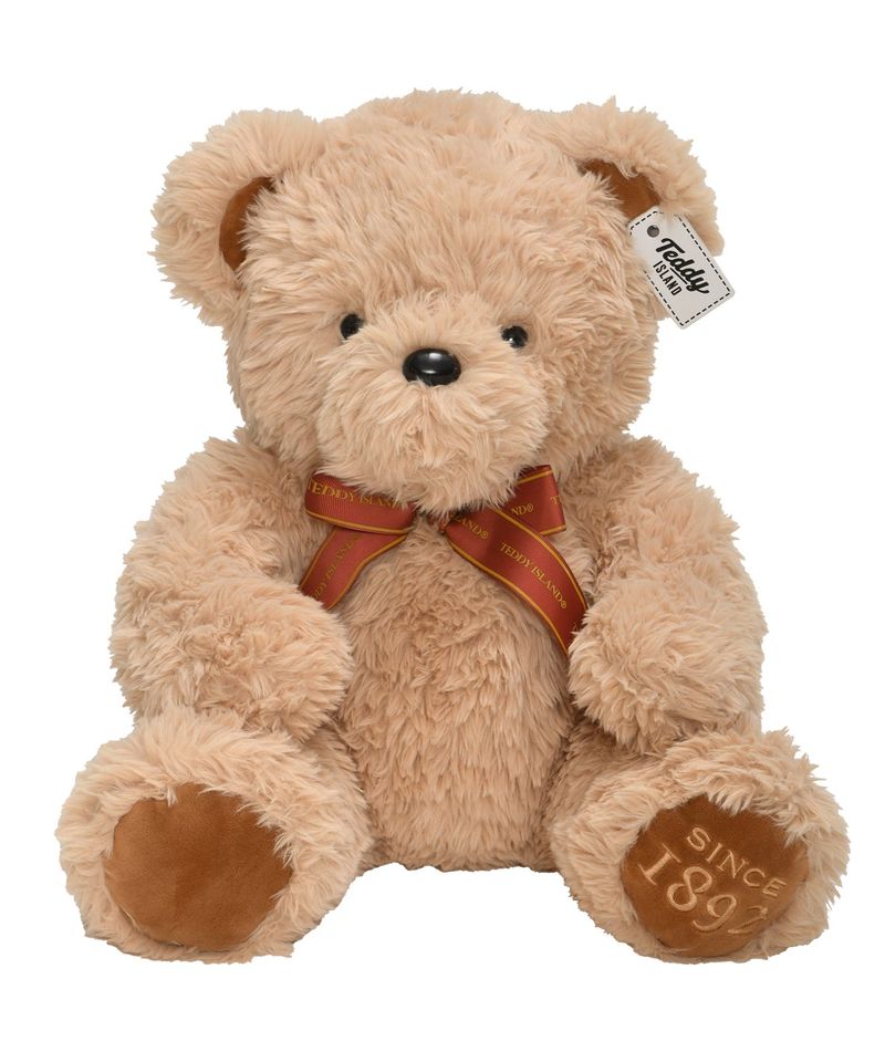 TEDDY ISLAND（テディアイランド）の「43cm Classic Teddybear [RED RIBBON]（Toys/Key Holders）」