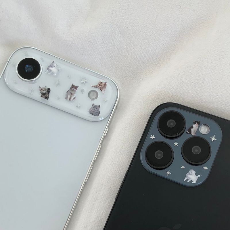 cat camera stickers