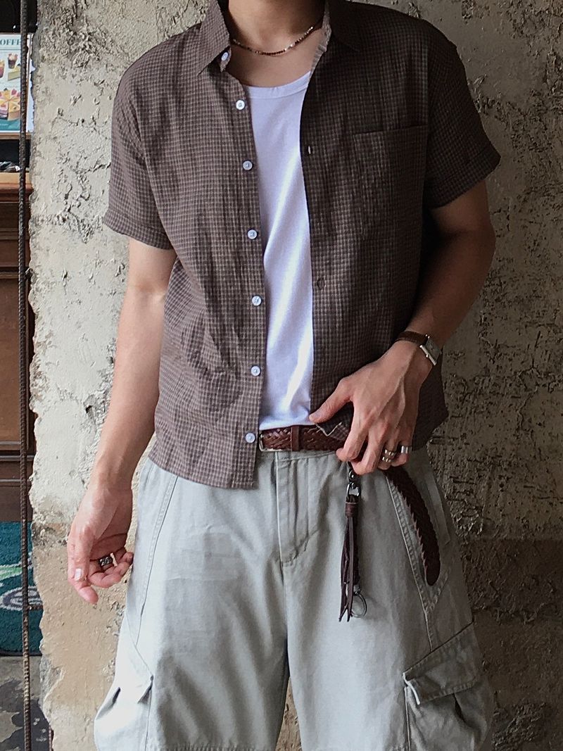 SSROOM(エスエスルーム)の「Niel Vintage Summer Checked Shirt 6C(Tops)」
