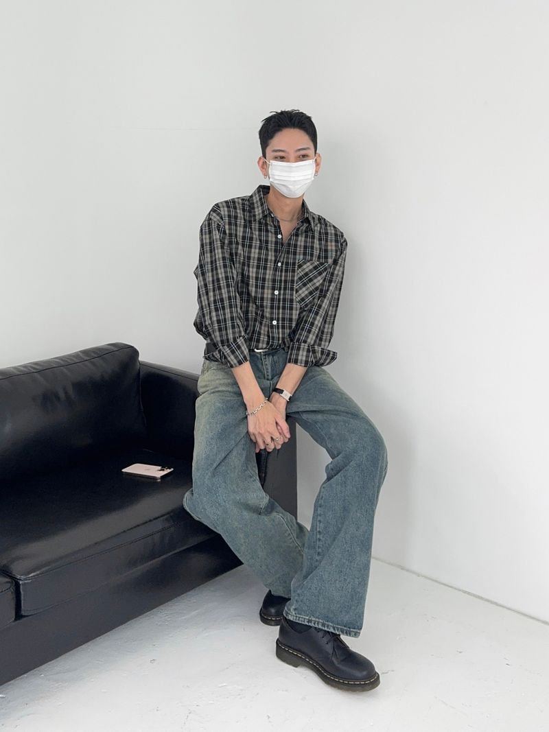 SP Check Standard Cotton Shirt (3C)