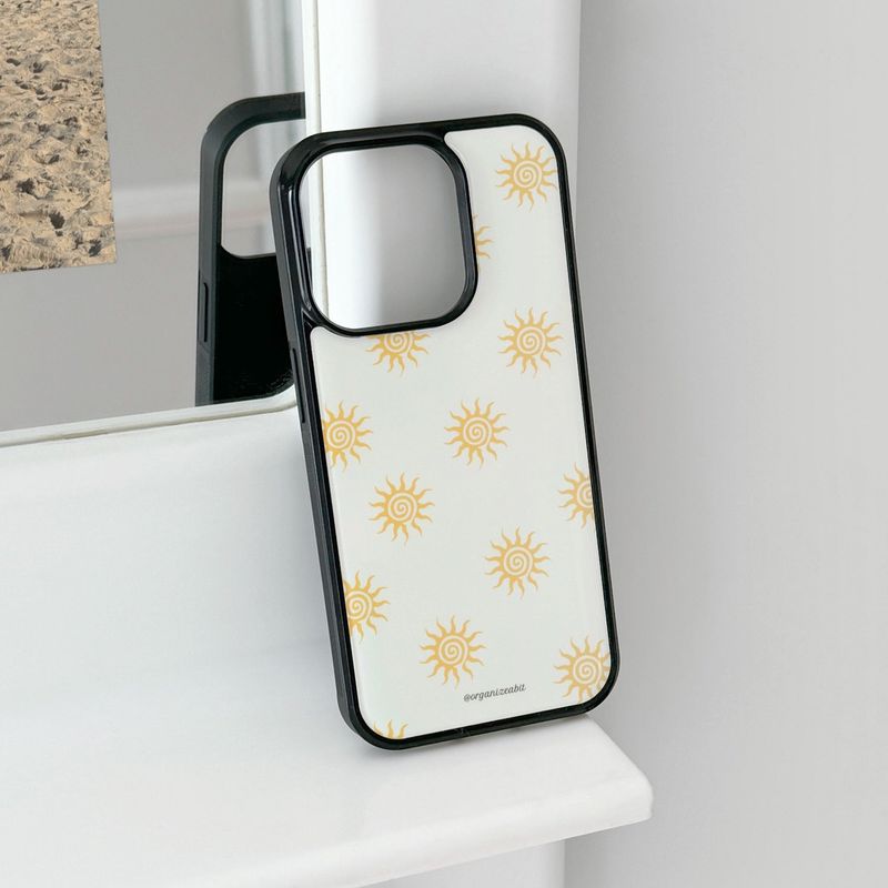 Organize a bit（オーガイナズ ア ビット）の「Summer epoxy case (sun)（Smartphone Accessories）」