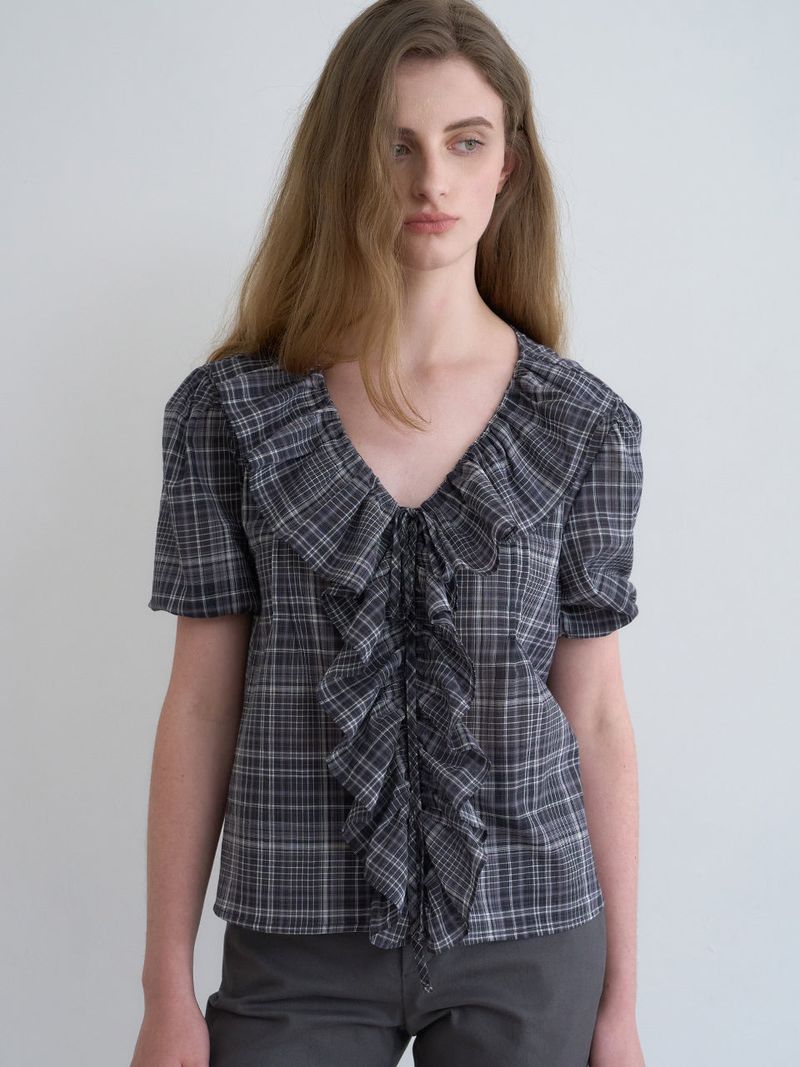 Sophie blouse (Check)
