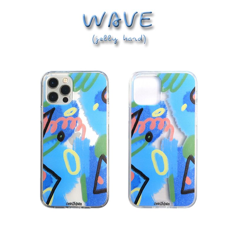 [MADE] WAVE phone case (jelly hard)