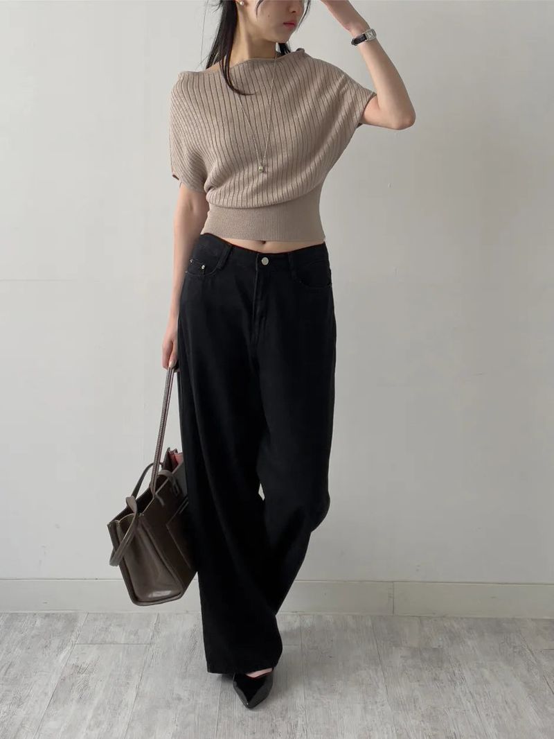 Viscose Off-ribbed Knit