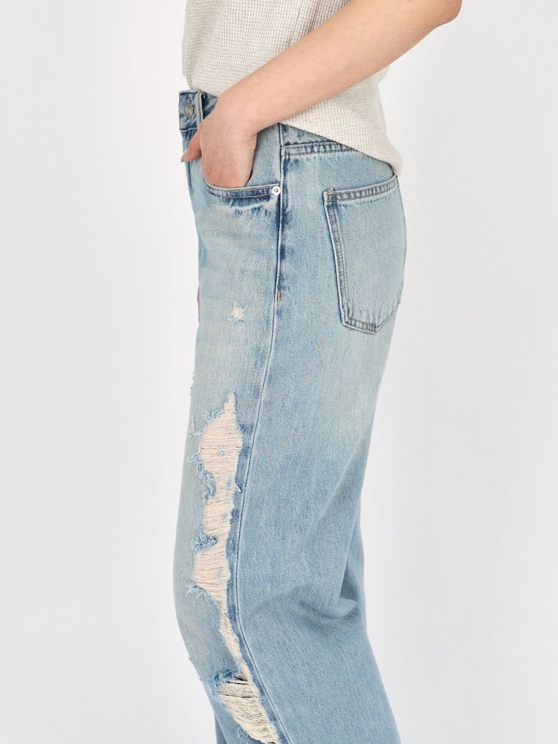 TEEN DESTROYED SLIM WIDE DENIM code 26231