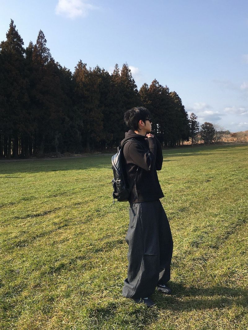 Berrow striped denim pants