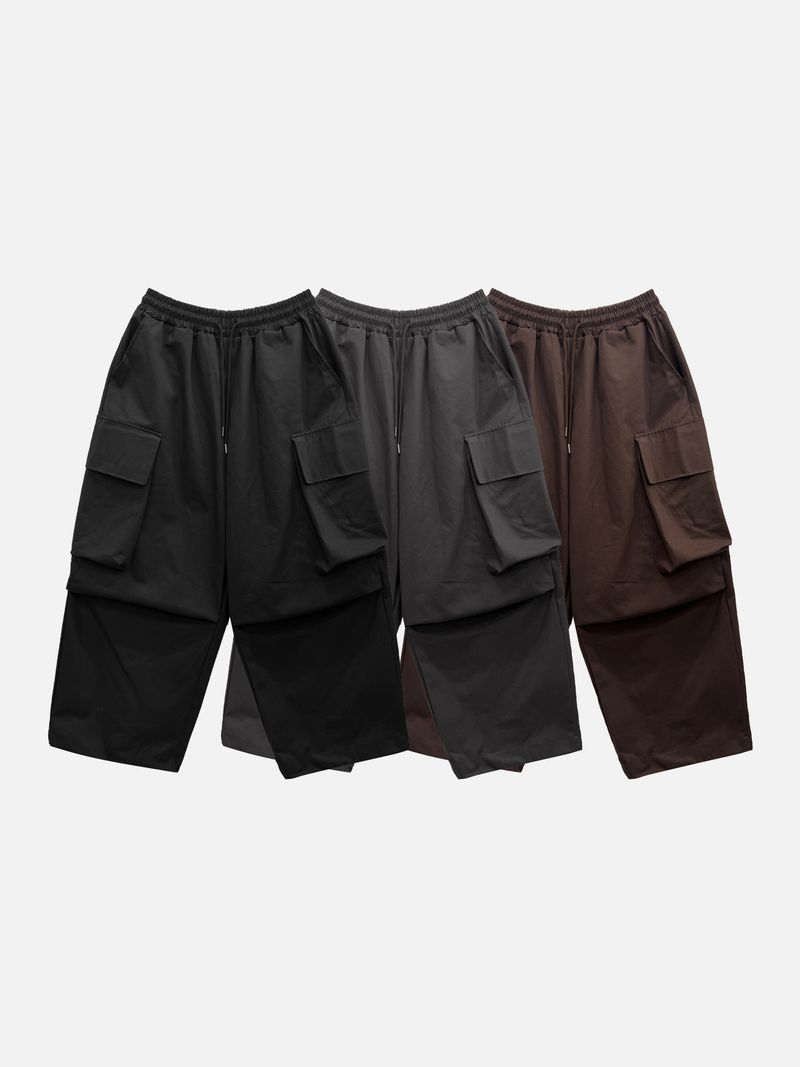 Leak Cotton Big Cargo Pants 3C