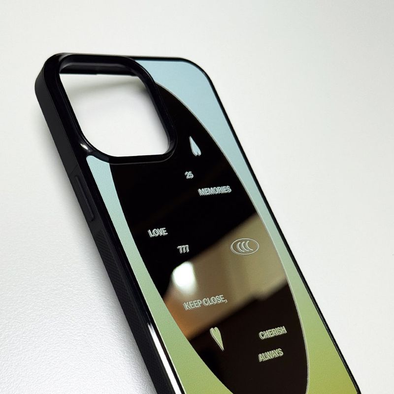 LOVE Memories Bumper Mirror Phone Case (TP)