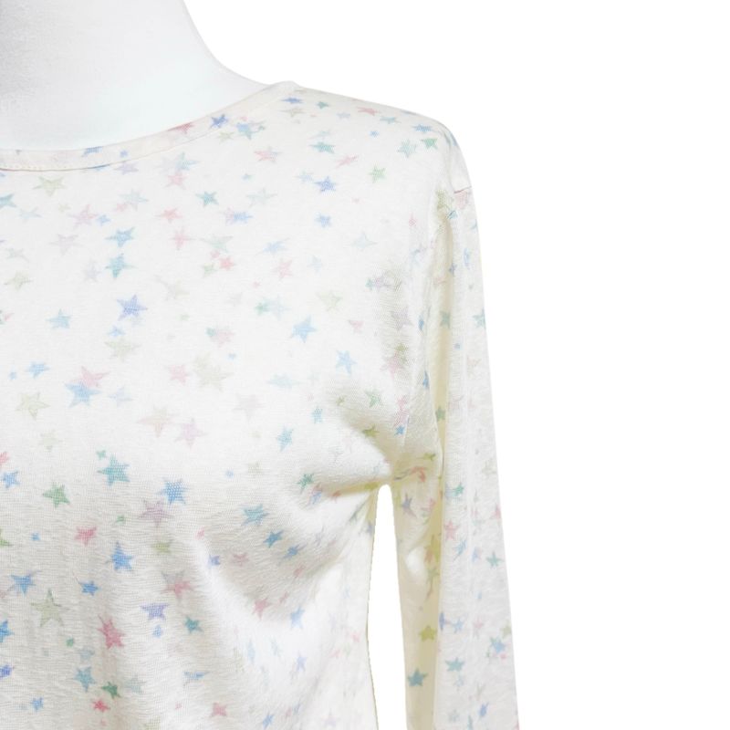 (2color) Galaxy Star Slub Long Sleeve Tee