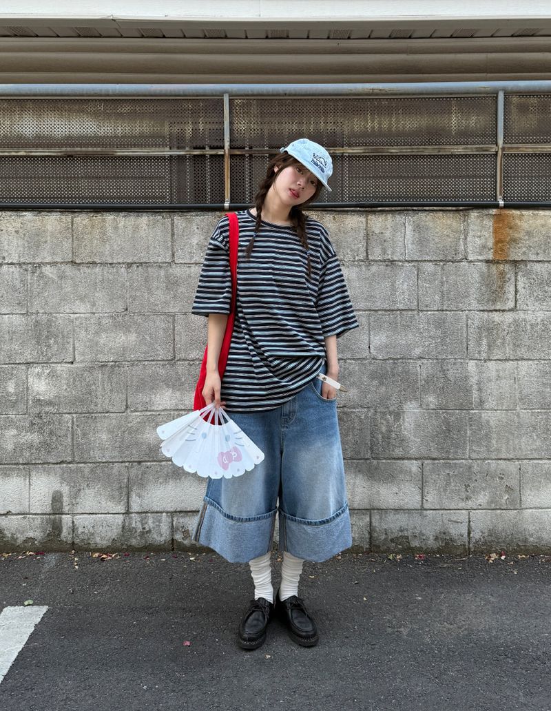 bermuda denim pants