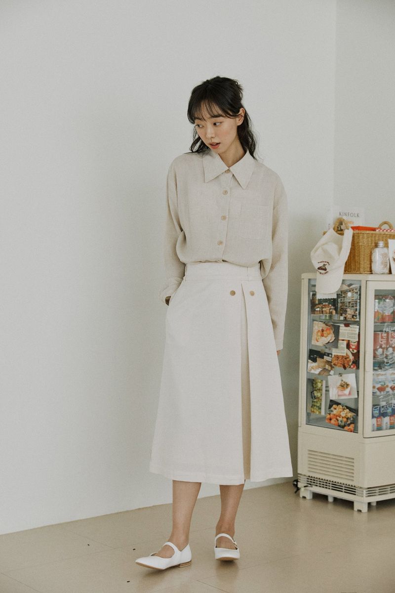 linen vest shirts natural