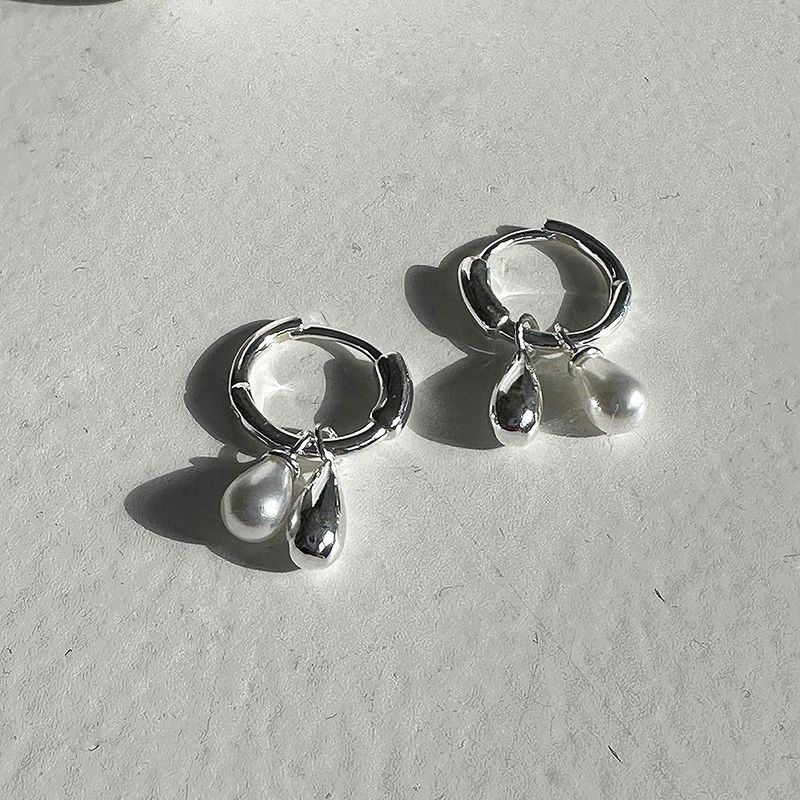 MOSXE（モスクス）の「[925silver] Drop pearl earring（Accessories）」