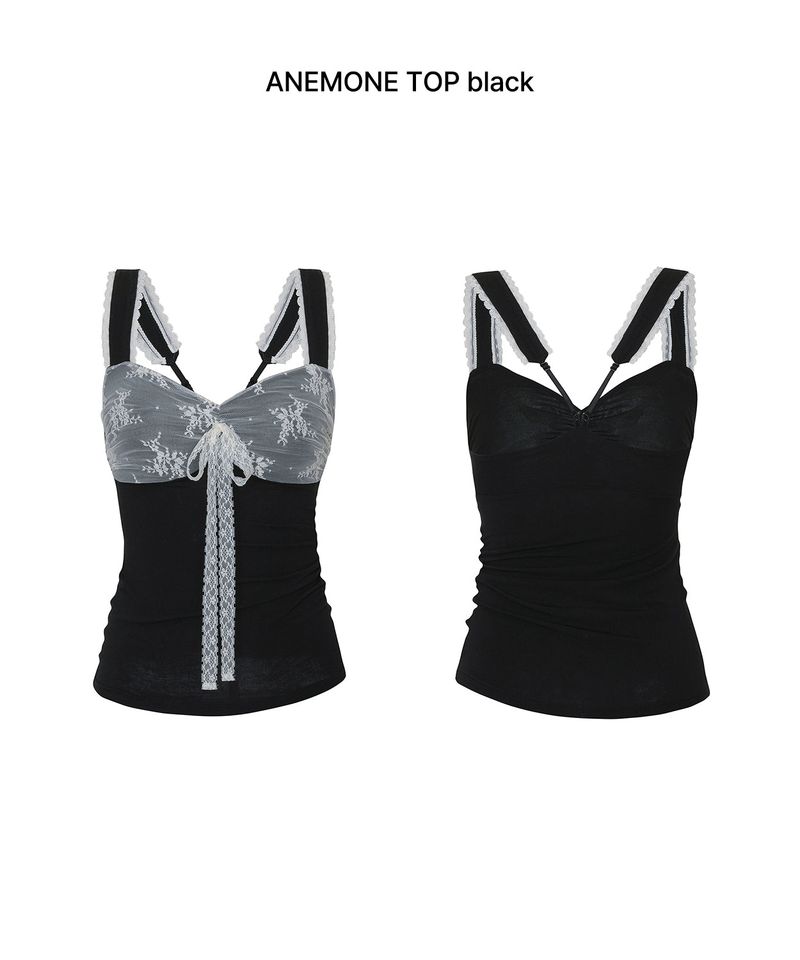 ANEMONE TOP black