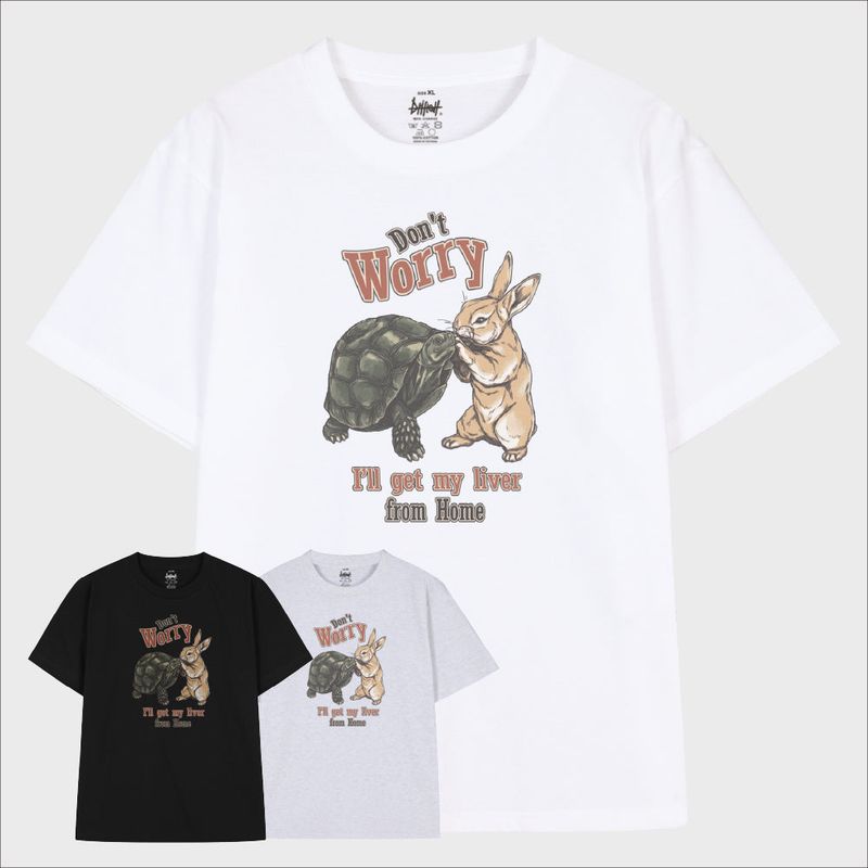 driftout（ドリフトアウト）の「ドントウォーリー, アイウィルゲットマイリバー Tシャツ(3color)（トップス）」
