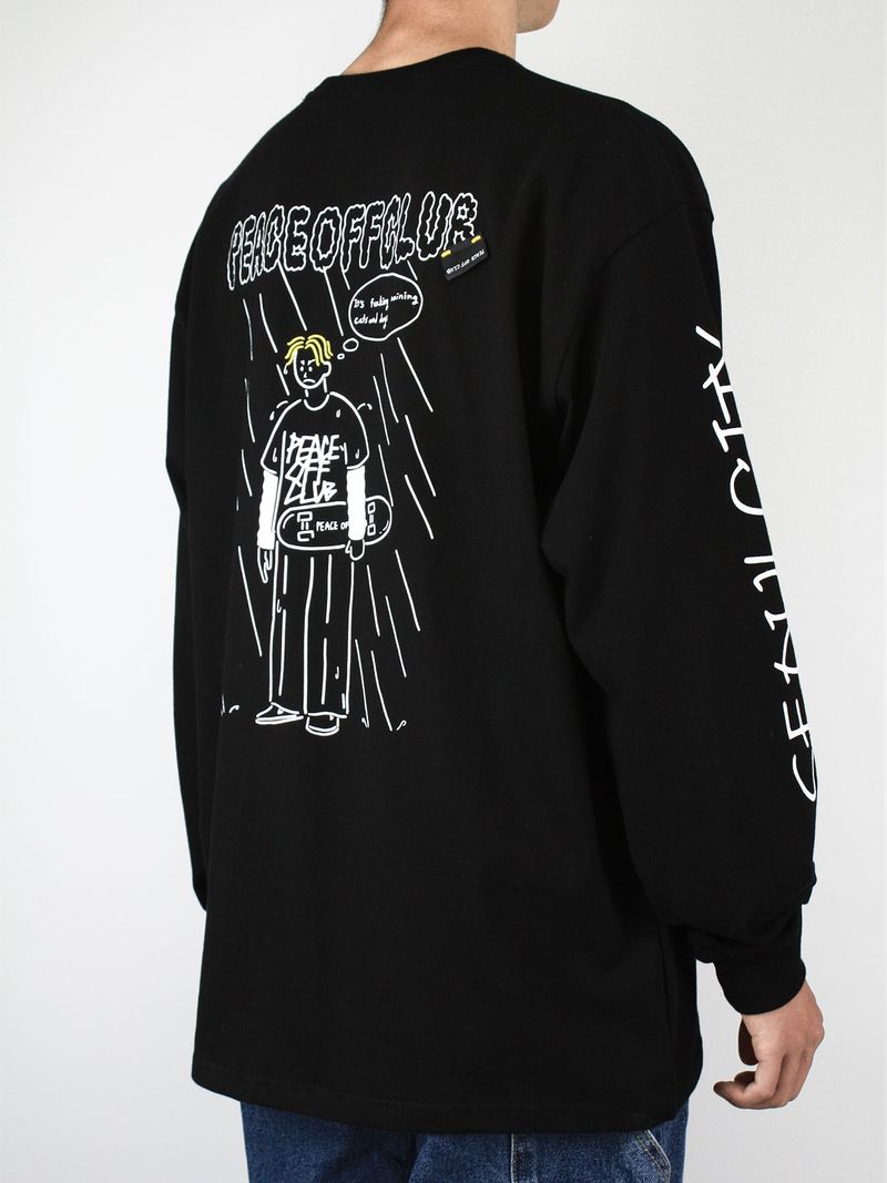 Board_Boy Long Sleeve Tee BLACK