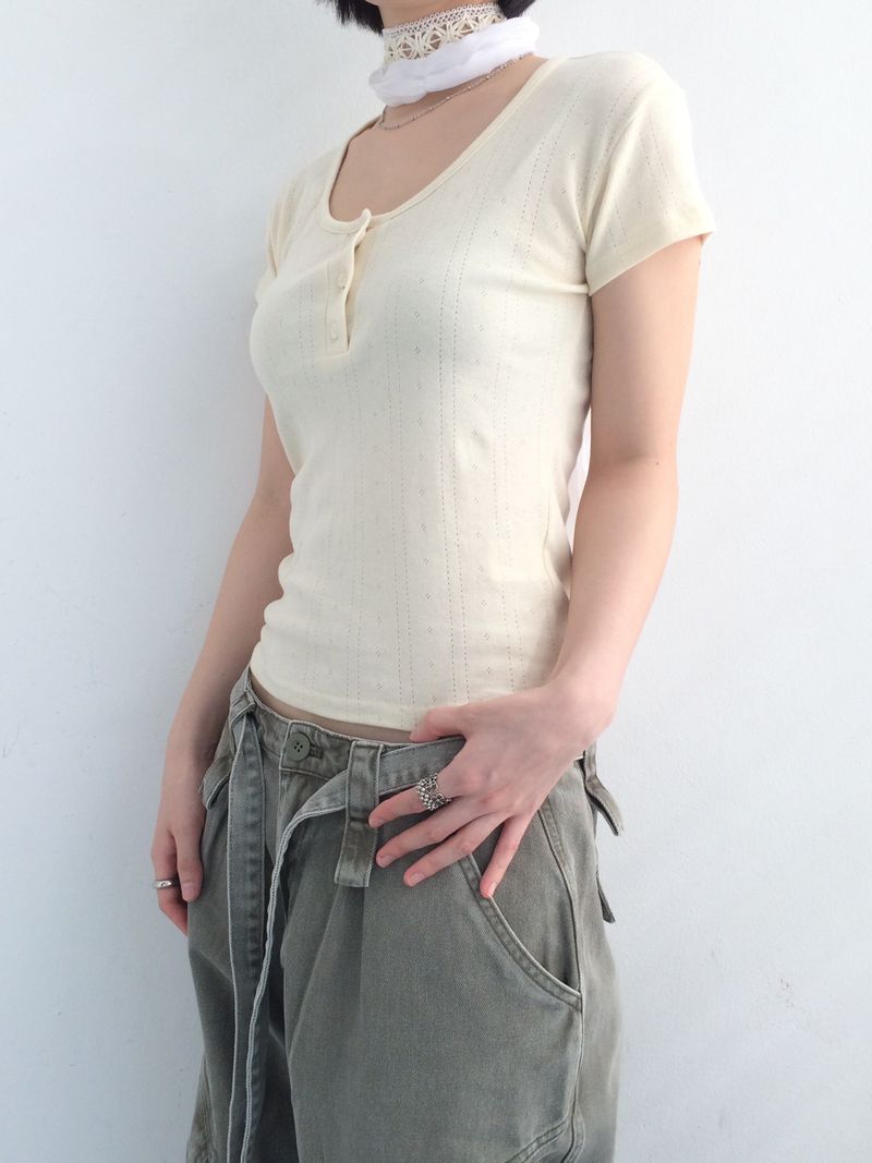 Pocket cargo strap pants