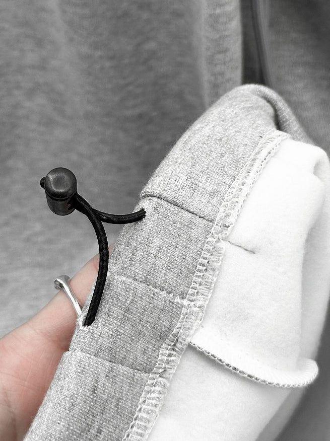 Corset brushed sweatpants
