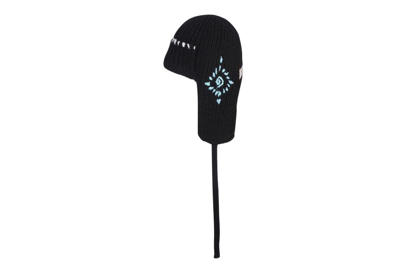 HAND STITCH KNIT TROOPER HAT