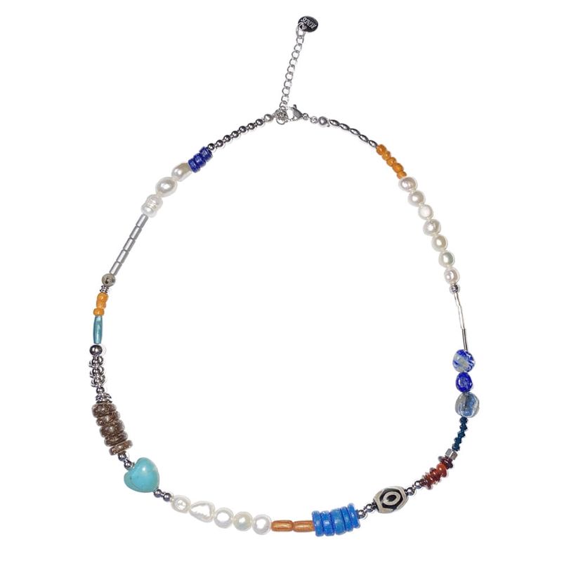 RUNDS(ランド)の「multi gemstone necklace 001(Accessories)」