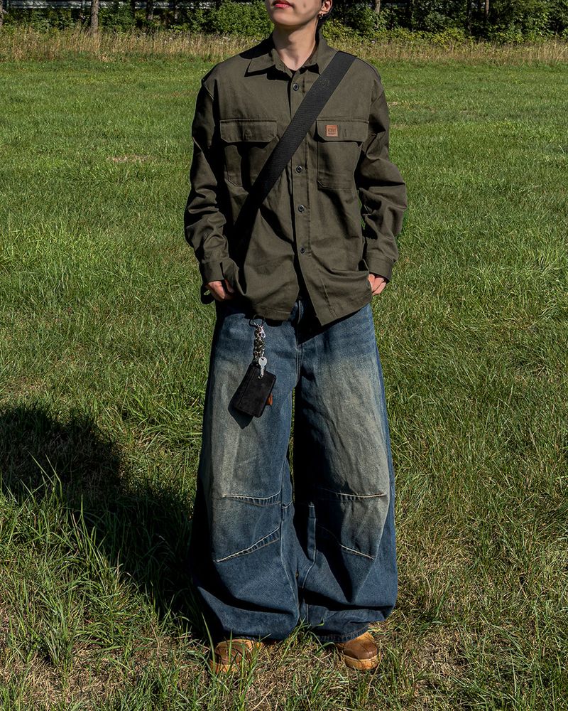 Fair Work Patch Shirt Jacket