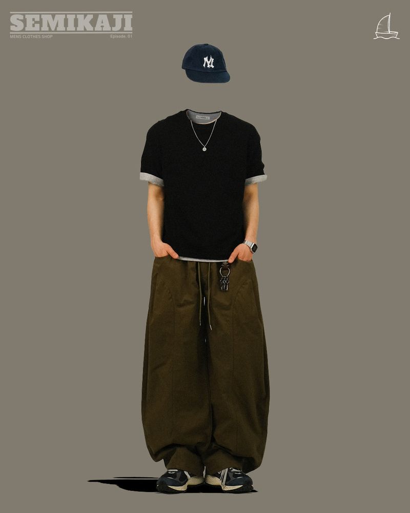 CO WIDE BANDING PANTS