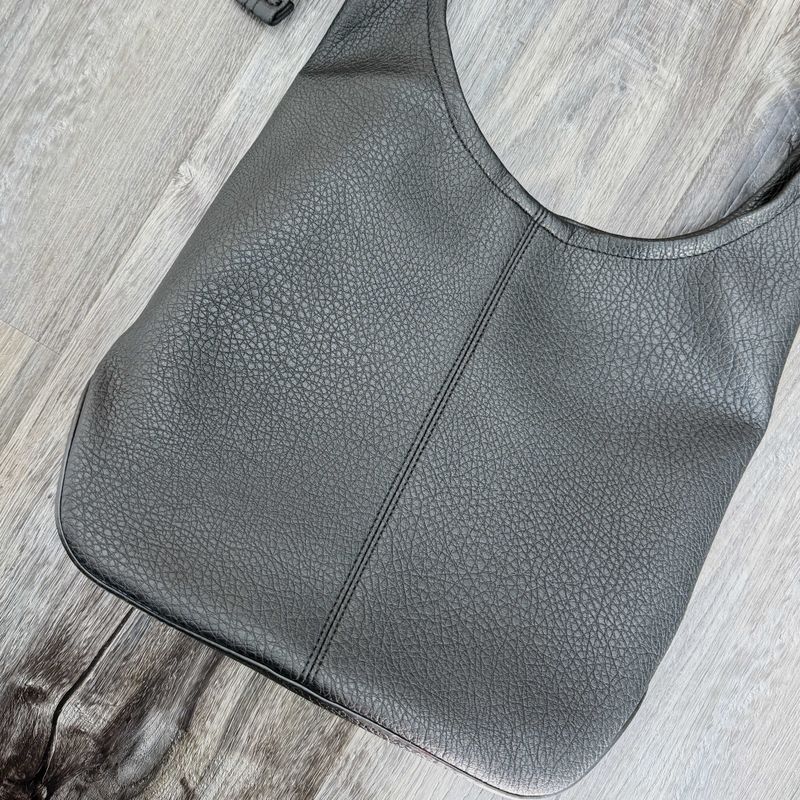 Pebbled Leather Shoulder Bag