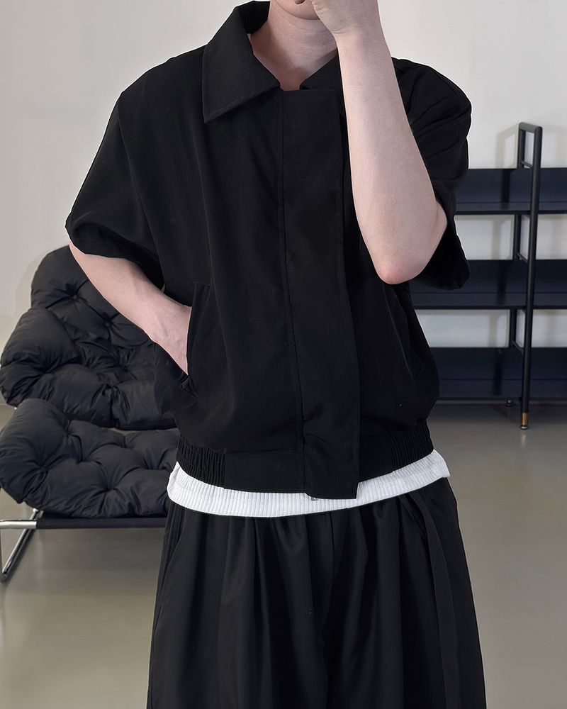 Er Minimal Half Crop Jacket