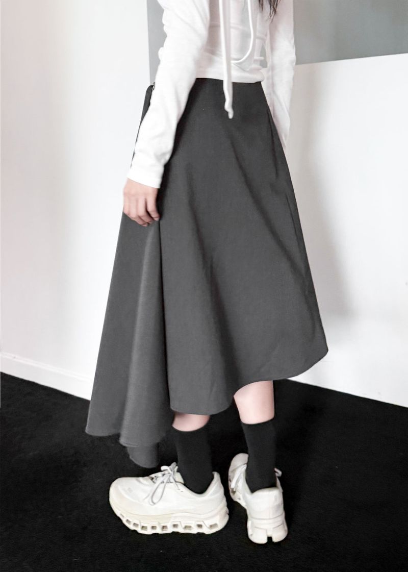  BUCKLE LAYER SKIRT