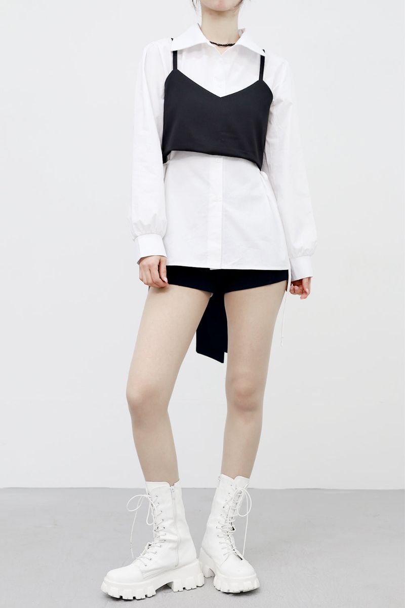 Lilua Back Ribbon Bustier