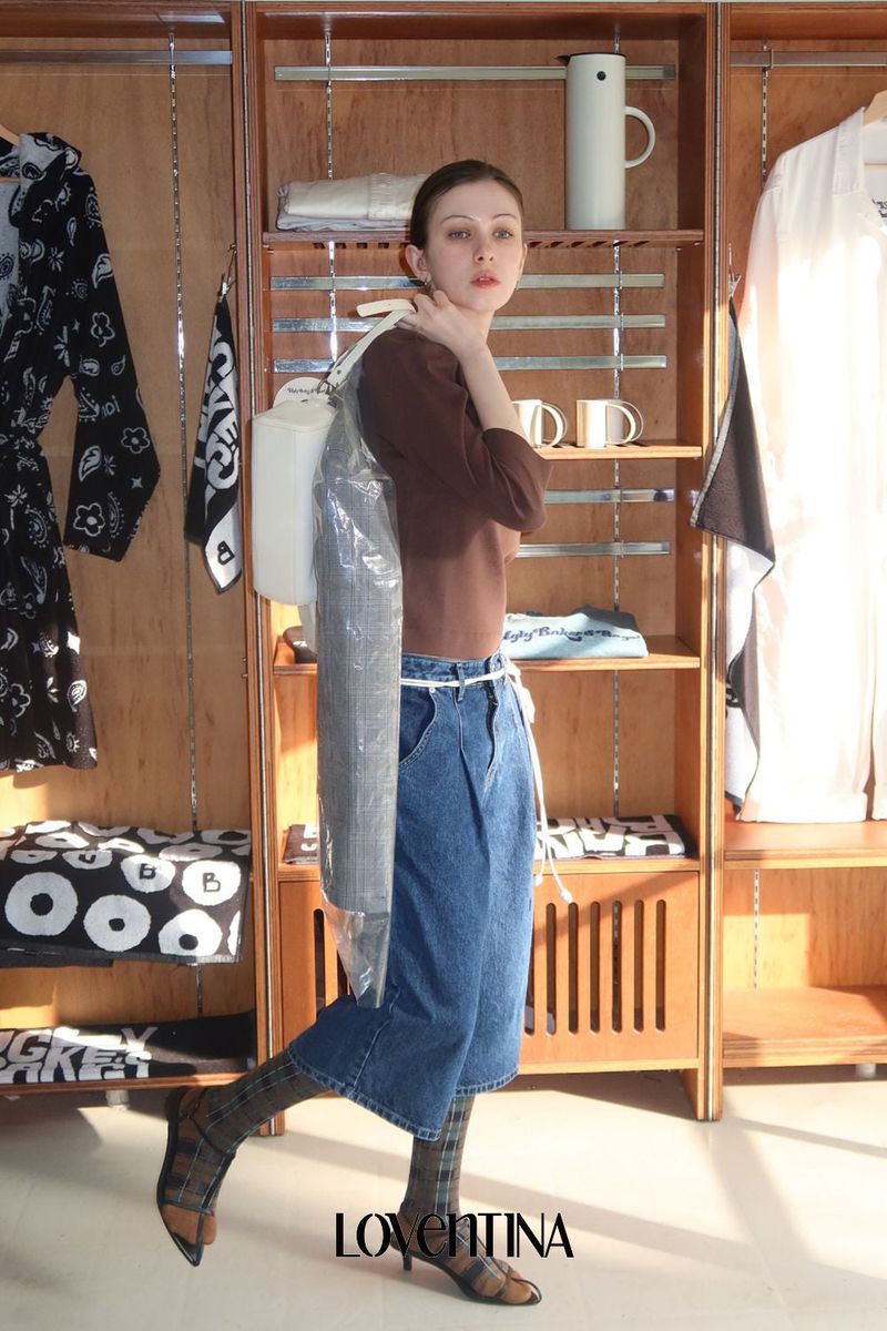 PREPPY 3/4 DENIM_BLUE