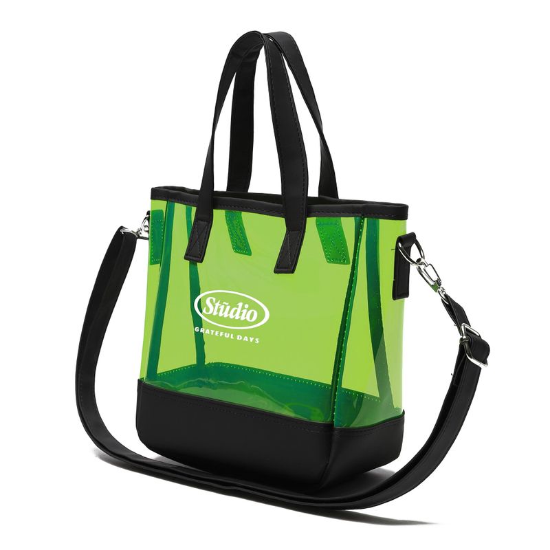 ODDSTUDIO X UNION OBJET PVC CIRCLE LOGO MINI CROSS BAG - 7COLOR