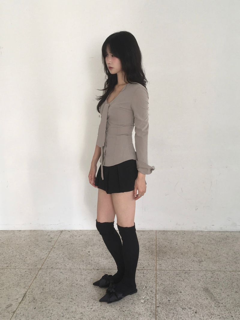 Tie Snap Blouse