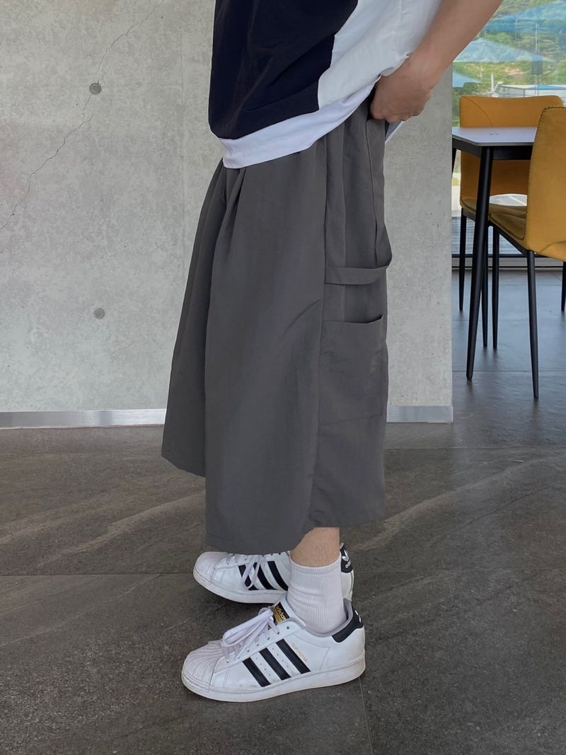 カーペンターナイロンハーフパンツ4C