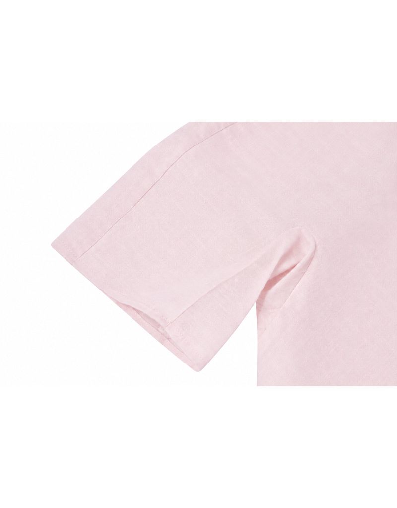 Rosien Drape Detachable Tie Blouse Pink